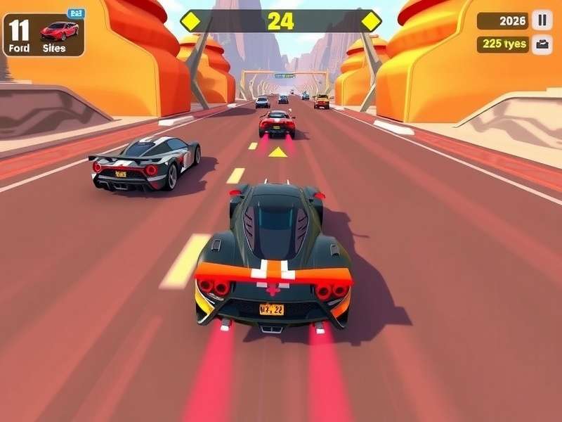 Racer Royal vehicle customization interface